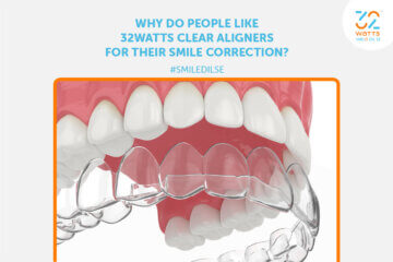Why do people like 32Watts clear aligners for their smile correction?